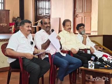 ಉಡುಪಿ: ಶಿರೂರು ಮಠ ಪರ್ಯಾಯ ಮಹೋತ್ಸವದ ಪ್ರಯುಕ್ತ ದೀಪಾಲಂಕಾರ ಉದ್ಘಾಟನೆ ಹಾಗೂ ಪರಶುರಾಮ ಸ್ವಾಗತ ಗೋಪುರಕ್ಕೆ ಶಿಲನ್ಯಾಸ ನಗರದಲ್ಲಿ ಶಾಸಕ ಸುವರ್ಣ