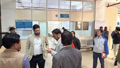 घट्टिया: सीईओ जिला पंचायत द्वारा जिला चिकित्सालय का औचक निरीक्षण किया गया