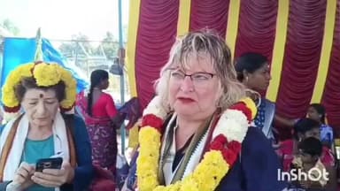 உடையார்பாளையம்: கங்கைகொண்ட சோழபுரம் பிரகதீஸ்வரர் ஆலயத்தில் பொங்கல் விழா கொண்டாடிய, இஸ்ரேல் சுற்றுலா பயணிகள்