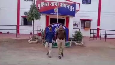अभनपुर: अभनपुर थाना क्षेत्र में शांति भंग करने वाले आरोपी को पुलिस ने किया गिरफ्तार