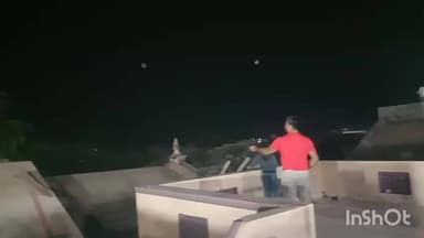 પેટલાદ: પાળજ ગામે રાત્રી ઉતરાયણ મનાવવામાં આવી, NRI એ પતંગ ચગાવી આનંદ માળ્યો