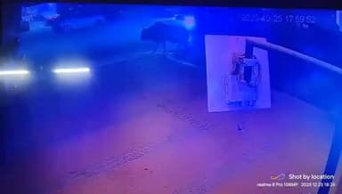 #ग्रेटर_नोएडा की अरिहंत अंबर सोसाइटी के मुख्य गेट के बाहर सरेआम चैन स्नैचिंग!
थाने के इलाके में अपराधी बेखौफ घूम रहे है...