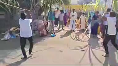 ராசிபுரம்: குமாரசாமி தெருவில் நம்ம ஊரு மோடி பொங்கல் விழாவில் பாஜக மாநிலத் துணைத் தலைவர் கே.பி ராமலிங்கம் கலந்து கொண்டு பார்வையிட்டார்