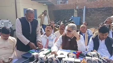 दतिया नगर: विधायक राजेंद्र भारती ने बढ़ते अपराधों पर भाजपा नेताओं व पुलिस को घेरा