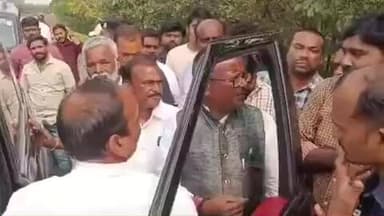 భువనగిరి: గూడూరు టోల్ ప్లాజా యాజమాన్యంపై చర్యలు తీసుకోవాలని బాధితులు ఎంపీ ఈటల రాజేందర్ కువినతి