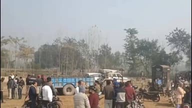 महसी: रेहुआ मंसूर इलाके में बाघ की दस्तक से दहशत का माहौल, वन विभाग ने शुरू किया रेस्क्यू ऑपरेशन