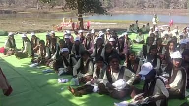 खालवा: वन परिक्षेत्र खालवा के अंतर्गत अनुभूति शिविर का आयोजन किया गया