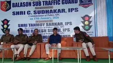 মাটিগাড়া: শিলিগুড়ি বালাসন সাব ট্র্যাফিক গার্ড অফিসের উদ্বোধন করলেন সি পি সি সুধাকর