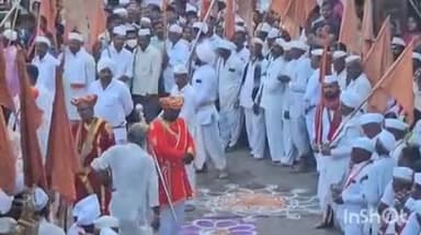 त्र्यंबकेश्वर: संतश्रेष्ठ निवृत्तीनाथ महाराज यांच्या पालखी सोहळ्याने पौषवारीची झाली सांगता