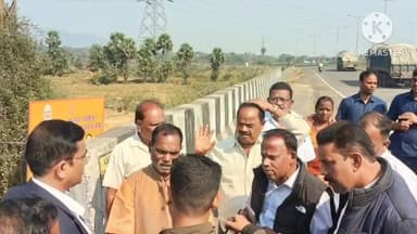 କାମାକ୍ଷାନଗର: ଜାତୀୟ ରାଜପଥ ୫୩ରେ ଯାତ୍ରୀ ଓ ସାଧାରଣ ଲୋକଙ୍କ ସୁବିଧା ପାଇଁ ସ୍ଥିତି ସମୀକ୍ଷା କଲେ ବିଧାୟକ