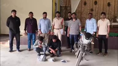 టేకుమట్ల: ఇద్దరు గంజాయి రమణా దారుల అరెస్టు : వెల్లడించిన టేకుమట్ల ఎస్సై సుధాకర్