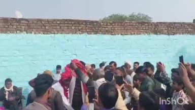 मनिया: ग्रामीणों ने अग्निवीर शैलेंद्र दिवाकर का स्वागत किया