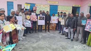 मेसकौर: बीआरसी में निपुण टीएलएम मेला, खेल-खेल में सीखने की कला ने मोहा मन