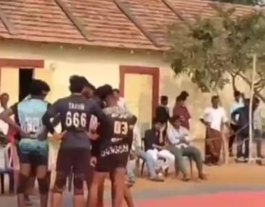 ఆరేపల్లి ముప్పాళ్లలో రసవత్తరంగా కబడ్డీ పోటీలు