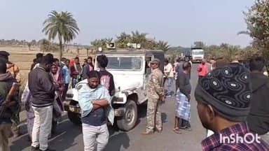 हिरणपुर: पाकुड़ के हिरणपुर में कस्तूरी के पास भीषण सड़क हादसा, एक युवक की मौके पर ही दर्दनाक मौत