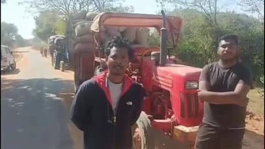 जशपुर: जशपुर पुलिस ने अवैध धान परिवहन पर शिकंजा कसा, 123 क्विंटल धान के साथ दो ट्रैक्टर और पिकअप जब्त