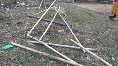 জামপুইজলা: পাথালিয়াঘাট বাসিন্দা বুদ্ধ দেববর্মার বাউন্ডারি ভেঙে দিল দুষ্কৃতিকারীরা