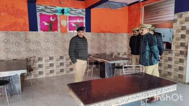 नजीबाबाद: क्षेत्राधिकारी नजीबाबाद ने थाना नांगल का आकस्मिक निरीक्षण किया