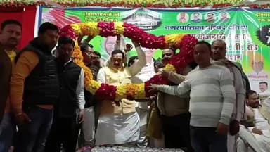 दतिया नगर: जिले की बिगड़ी कानून व्यवस्था पर विधायक की प्रेस कॉन्फ्रेंस, भूमि पूजन कार्यक्रम में बोले पूर्व गृहमंत्री