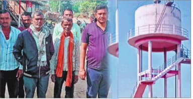 बहोरीबंद: 98 लाख की नलजल योजना तीन साल में भी अधूरी, पाकर गांव में पानी का संकट