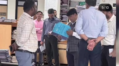 ગાંધીનગર: રાજ્ય સરકારના મંત્રી કમલેશ પટેલ પોલીસ હાઉસિંગ બોર્ડ અને નશાબંધી શાખાની કચેરીની મુલાકાત લીધી