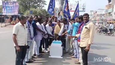 సంగెం: సంగేమ్ మండల కేంద్రంలో మాయావతి జన్మదిన వేడుకలు