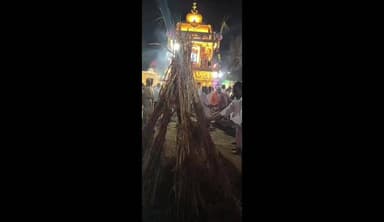 పడమర ప్రాతకోట గ్రామంలో, అంగరంగ వైభవంగా శ్రీ నందీశ్వర కాశీశ్వర స్వామి రథోత్సవం