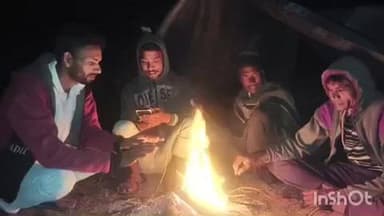 લુણાવાડા: જિલ્લામાં રખડતા પશુઓથી પાકને બચાવવા ખેડૂતો કડકડતી ઠંડીમાં ખેતરમાં વિતાવી રહ્યા છે રાત