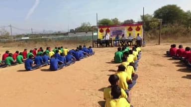 ନୂଆପଡା: ଵାବେବିର ପଂଚାୟତ ହାଇସ୍କୁଲ ଠାରେ ସାମୁହିକ ରାଷ୍ଟ୍ରୀୟ ଗୀତ ଗାନ ଓ ଶପଥ ଗ୍ରହଣ