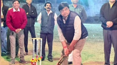 तिरोडा: खैरबोडी येथे आयोजित भव्य क्रिकेट टूर्नामेंटच्या उद्घाटनाप्रसंगी आमदार विजय रहांगडाले यांनी दर्शविली उपस्थिती