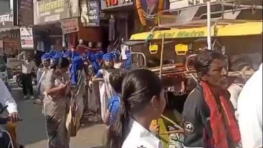 कामठी: बाबू हरदास व दादासाहेब कुंभारे यांच्या स्मृतीप्रत्यर्थ आज कामठीत पालखी सोहळा