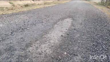 काको: काजीसराय-मिल्की लिंक सड़क निर्माण के एक महीने में ही उखड़ी, ग्रामीणों में आक्रोश