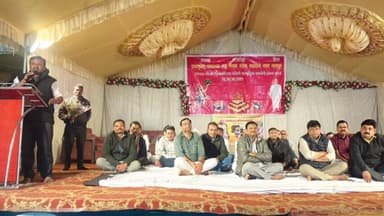 तिरोडा: चुरडी येथे जिल्हा परिषद सदस्य जगदीश(बालू) बावनथडे यांच्या हस्ते कीर्तन कार्यक्रमाचे दिमाखदार उद्घाटन