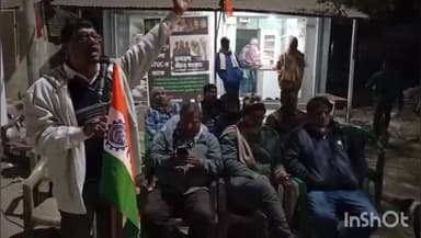 তপন: মনরেগা বাঁচাও আন্দোলনের ডাক কংগ্রেসের,তপনের স্কুল মোড়ে INTUC-র বিক্ষোভ কর্মসূচি