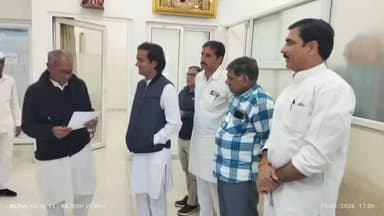 हाटपिपल्या: भोपाल में राजवीर सिंह बघेल ने पूर्व मुख्यमंत्री दिग्विजयसिंह से की मुलाकात, जनहित के मुद्दों पर हुई चर्चा