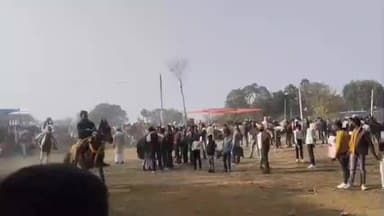 तरारी: मकर संक्रांति पर कुरमुरी में घुड़दौड़ का महासंग्राम, मोकामा विधायक अनंत सिंह उर्फ छोटे सरकार का घोड़ा 'बादल' बना चर्चा