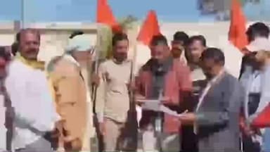 पिपरई: पिपरई तहसीलदार के तबादले का विरोध, किसान संघ ने तहसील में सौंपा ज्ञापन