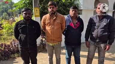 ରାସଗୋବିନ୍ଦପୁର: ଗଡିଆ ଗାଁରେ ପାଚେରୀ ଡେଇଁ ଘରେ ପଶି ଗଣ୍ଡଗୋଳ ଭିଆଇବା ଅଭିଯୋଗରେ ଗଞ୍ଜାମ ଅଞ୍ଚଳର ୪ଯୁବକ କୋର୍ଟଚାଲାଣ, ସେମାନଙ୍କ ଦ୍ୱାରା ବ୍ୟବହୃତ କାର ଜବତ