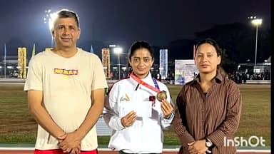 खुंडियां: 400 मीटर दौड़ में प्रिया ठाकुर ने रचा स्वर्णिम इतिहास, विधायक संजय रत्न ने दी बधाई