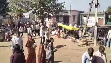 गाडरवारा: ग्राम पंचायत मारेगांव में साल में एक दिन लगने वाले मेले में उमड़ी भीड़, श्री गुरुदेवादास समिति द्वारा आयोजित