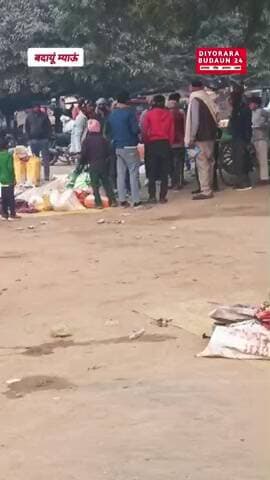 बदायूं म्याऊं: बाजार में चावल ग्राहक लेने आया, तो आपस में दुकानदार ही भिंड गए, #latestnews #news #viral