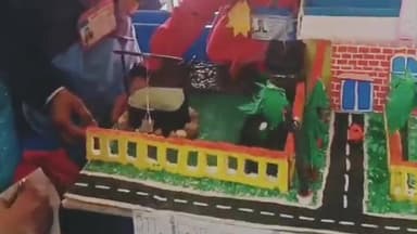 खालवा: विज्ञान प्रदर्शनी: मॉडल संभाग स्तर के लिए चयनित