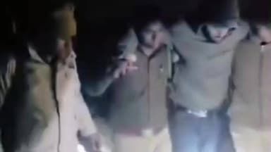 हमीरपुर: सुमेरपुर कस्बे में धर्म परिवर्तन का दबाव बनाकर अश्लील वीडियो वायरल करने का वांछित अभियुक्त पुलिस मुठभेड़ में गिरफ्तार