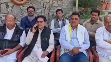 मसूदा: मसूदा एवं खरवा मंडल भाजपा द्वारा आयोजित किया गया प्रेस वार्ता कार्यक्रम