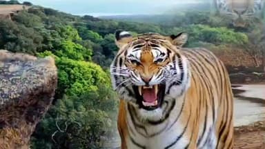 केळापूर: वाघ आला रे वाघ आला वाघाच्या हल्ल्यात गाईचे वासरू ठार मोहदरी येथील घटना