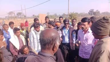 जांजगीर: कुटरा मेडिकल कॉलेज में श्रमिकों ने कम मजदूरी का आरोप लगाते हुए की हड़ताल