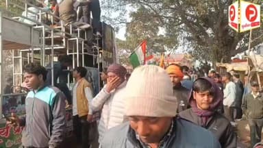 गांव पहुंचा शहाबगंज निवासी सेना के जीवन का शव. हर आंख हुई नम.तिरंगे के साथ निकली शव यात्रा #chandaulivideo #Purvanchalti...