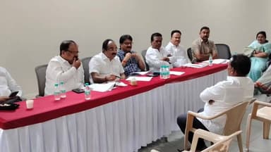 सातारा: सातारा जिल्हा परिषद व पंचायत समिती निवडणुकीसाठी राष्ट्रवादी अजित पवार गटाच्या मुलाखती