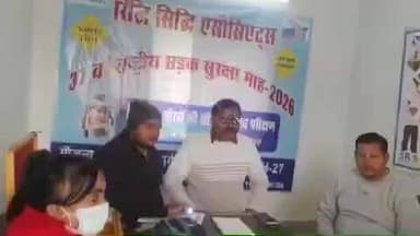 सोहावल: रौनाही टोल प्लाजा पर एस के एस इंफ्रा प्राइवेट लिमिटेड और रिद्धि सिद्धा एसोसिएट द्वारा नेत्र जांच कैंप लगाया गया