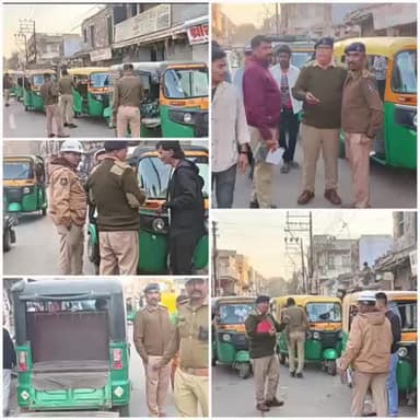 મોરબી: મોરબીમાં નગર દરવાજા આસપાસ ટ્રાફિક નિયમ ભંગ કરનાર તાલુકો સામે પોલીસની લાલ આંખ